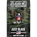 Black Rifle Coffee Company Just Black, 5 lb Bag, Whole Bean Coffee Medium Roast - Roasted Blend Made from Arabica Beans - Colombian & Brazilian Beans