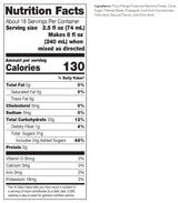 Dr. Smoothie Mango Tropics Classic Blend Smoothie Bottles, 46-Ounce