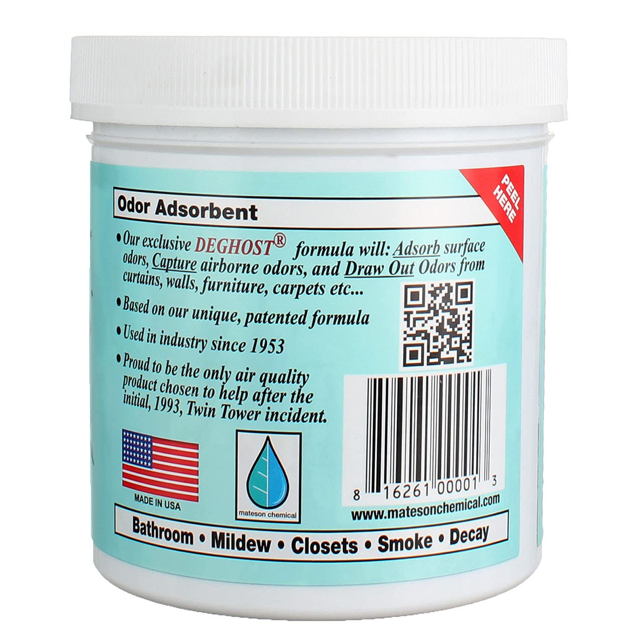 Bad Air Sponge Air Odor Absorbent, 14 ounce, 2-Pack