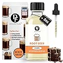 Dolce Flav Root Beer Extract - 2 Ounce Oil-Soluble Kosher, Sugar-Free, Concentrated Classic Root Beer Flavoring for Baking, Chocolates & Desserts