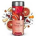 Blood Orange Hibiscus Tea Loose Leaf - Pure & Natural Herbal Fruit Tea with Hibiscus, Apple, Rosehip & Orange Peel - Antioxidant Rich Blood Orange