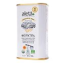 Aleta Farms Olive Oil Extra Virgin, USDA Organic, Single Estate PDO Polyphenol Rich Olive Oil, Cold Pressed, Global Gold Awards, EVOO, Kosher. 16.9 Fl