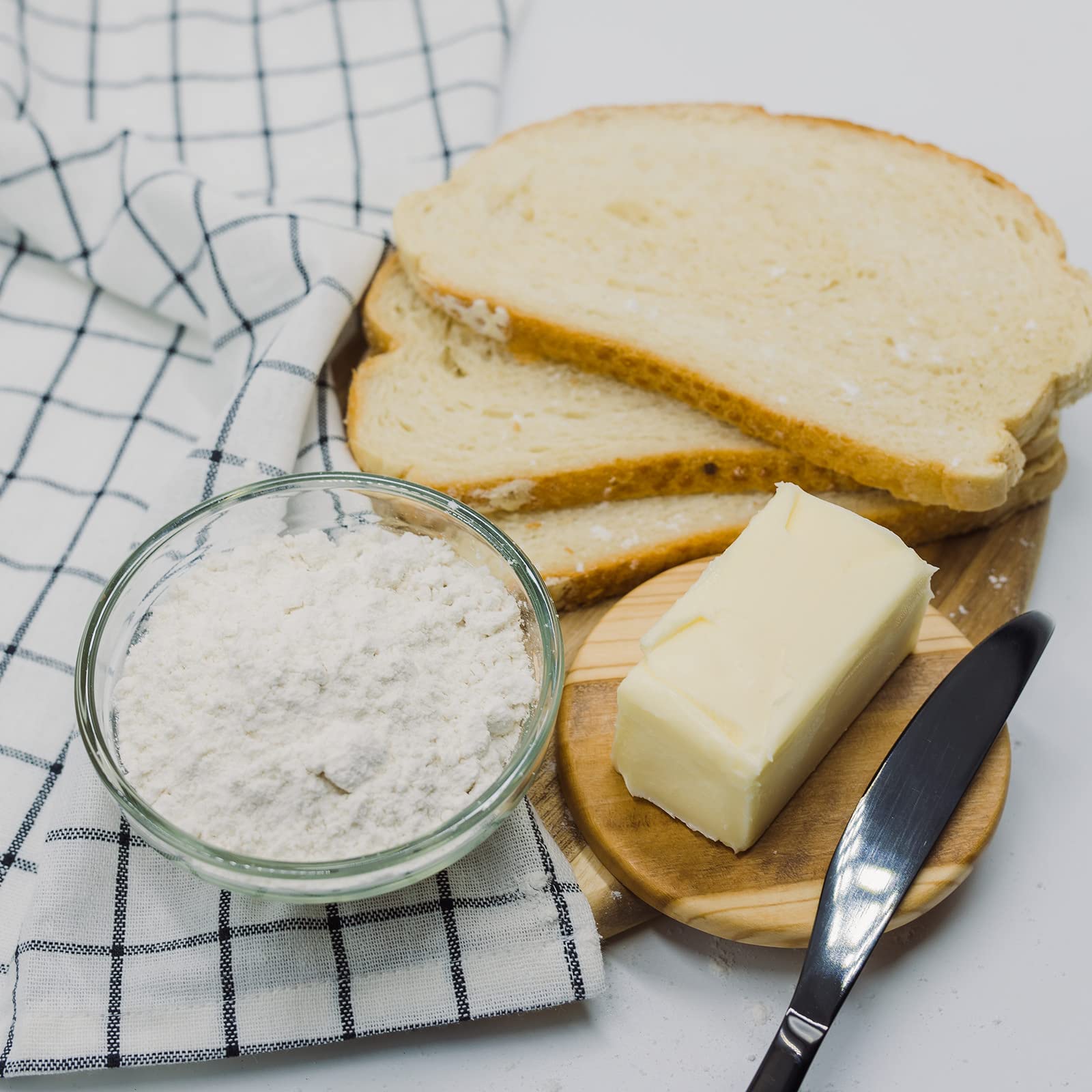 ProDough Shop Non-GMO Dairy Free Gluten Free Flour Blend - All Purpose Gluten Free Flour with All Natural Ingredients for Baking Healthy Gluten Free