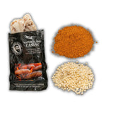 Bearded Butchers Cajun Bratwurst DIY Kit - Spicy Brats with Cajun Seasoning, High-Temp Pepper Jack Cheese & 32mm-35mm Natural Hog Casings - Great