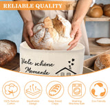 VIBINHO Bread Basket, Many Beautiful Moments in the New Home, Gifts for Moving into the New House, Bread Basket, Fabric Housewarming Gift, Bread Bag