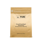Pure Original Ingredients Everything Bagel Seasoning (10 oz) Add Flavor & Texture, Mix Of Sesame Seeds, Garlic, Onion & Salt