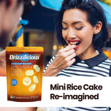 Drizzilicious Birthday Cake Bites Mini Rice Cakes, 4 OZ