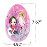 CALLIE Jumbo Easter Eggs Personalized Fillable with Name - Customized Large Easter Egg Gifts, Birthday Party Easter Bonus Gifts