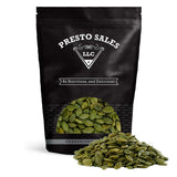 Pumpkin Seeds, Roasted Salted Green Pepitas, Premium, Natural Snack, Eating Or Cooking, Nutritious, Packed in a resealable pouch bag of 2 lb. (32 oz.)