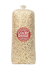 Colby Ridge Fluffy White Gourmet Craft Popped Gluten Free Popcorn Bulk Sized Large Gift Bash Bags (Bulk 18 Gal. 288 Cups.) (Fluffy White)