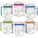 Food Earth Ready to Eat Indian Meals - Six Flavor Variety Pack - Organic, Microwavable, Premade & Quick - Lunch & Dinner Pack (6 Pack)