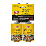 Scotch-Brite Extreme Clean Lint Roller, 50% Stickier*, Heavy Duty for Removing Debris and Pet Hair on Clothes, Furniture, Cars, Offices & More, 2