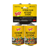 Scotch-Brite Extreme Clean Lint Roller, 50% Stickier*, Heavy Duty for Removing Debris and Pet Hair on Clothes, Furniture, Cars, Offices & More, 2