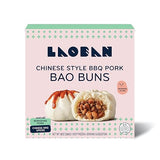 Laoban Dumplings?Chinese Style Pork BBQ Bao Buns?Made with Berkshire Heritage Pork, Chinese BBQ Spices?Frozen Meals Made from Scratch | No Artificial