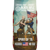 Black Rifle Coffee Company Spirit of 76, 18oz Bag, Ground Coffee Medium Roast - Roasted Blend Made from Arabica Beans - Colombian & Brazilian Beans