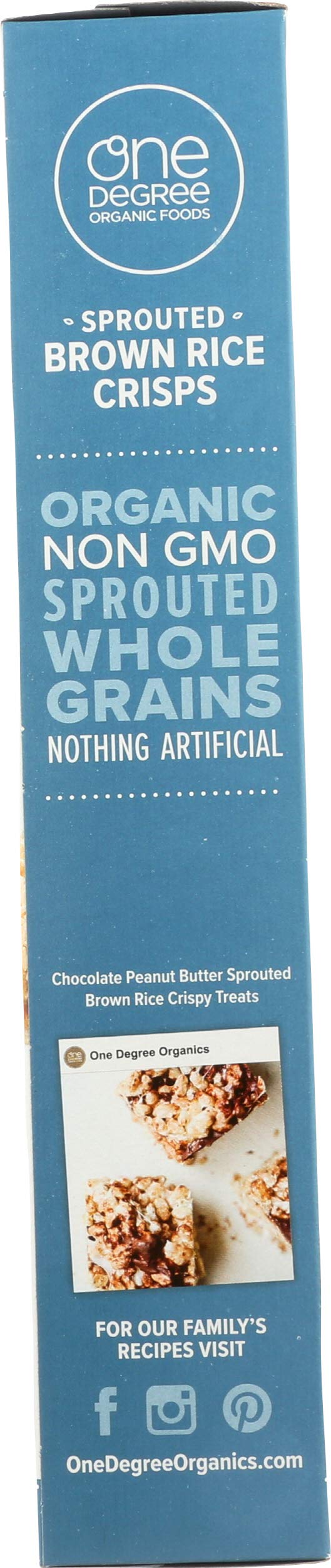 Sprouted Brown Rice Crisps Cereal 8 Ounces (Case of 6)