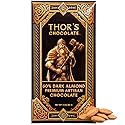 Thor's Chocolate 60% Dark Chocolate Bar with Almonds 3-Pack (3 x 3 oz) | Bean to Bar, Rich & Smooth, Crunchy Almonds, Ethically Sourced, Small Batch