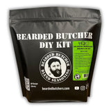 Bearded Butchers Jalapeño Cheddar Ring Bologna DIY Kit - Spicy, Jalapeño Cheddar Flavor - Includes Salt & Pepper, Casings, Curing Salt, Encapsulated