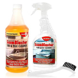 ForceField ScumBlaster: Soap Scum Remover, Tile and Grout Cleaner, Hard Water Stains and Rust, Industrial Strength