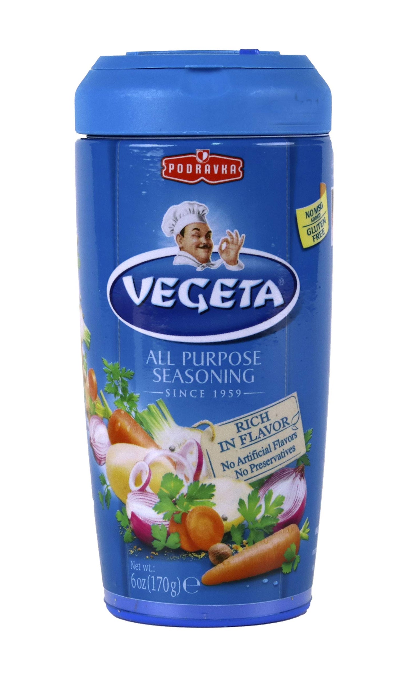 Podravka Vegeta Seasoning Shaker, 6 Ounce