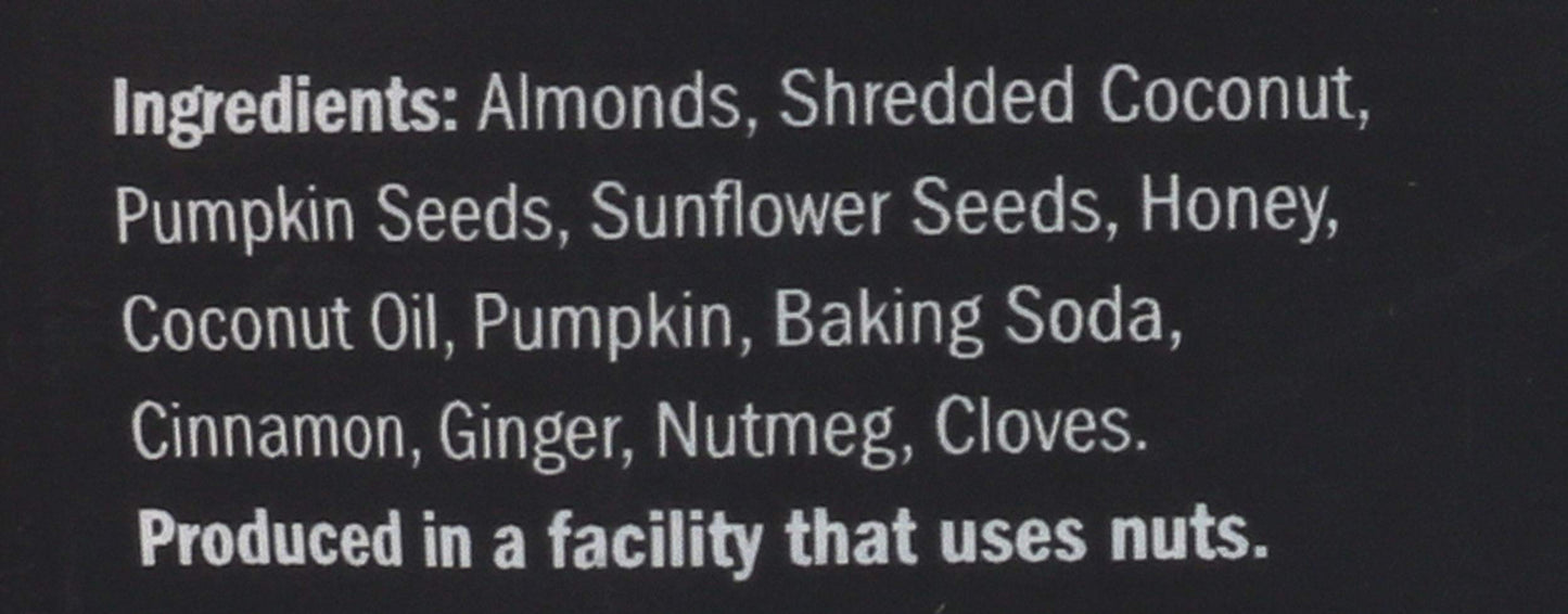 Steve's PaleoGoods, PaleoKrunch Bar Pumpkin, 1.5oz (Pack of 12) - Paleo Snack Packs, Backpacking Food, Road Trip Must Haves, Snack Variety Pack, Keto