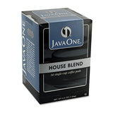 Java One 40300 Coffee Pods, House Blend, Single Cup, 14/Box