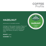 Green Mountain Coffee Roasters Hazelnut Keurig Single-Serve K-Cup Pods, 12 Count