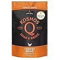 Kosmos Q Turkey Brine Soak, Brown Sugar & Worcestershire Spice Mix for Whole, Smoked, Oven Roasted or Fried Turkey, Locks In Juicy Moisture & Savory
