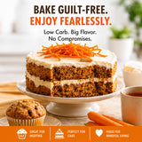 Good Dees Low Carb Baking Mix, Carrot Muffin & Cake Mix, Keto Baking Mix, No Sugar Added, Gluten Free, Dairy-Free, Diabetic (Pack of 1)