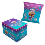 Prime Bites Minis - High Protein Muffin (12 Per Box, Blueberry) - 15g of Protein, 5g of Collagen, Gluten Free, Low Sugar Treat, Delicious Protein