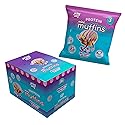 Prime Bites Minis - High Protein Muffin (12 Per Box, Blueberry) - 15g of Protein, 5g of Collagen, Gluten Free, Low Sugar Treat, Delicious Protein