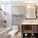 TopCharm Shower Squeegee for Shower Doors, Squeegee Shower Cleaner 14 Inch for All Purpose Mirror Car Glass Window Bathroom Squeegee for Shower