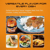 Authentic Taste Africa Pepper Sauces & Purees - Traditional West African Chili Sauce Made with a Variety of Peppers, Ginger & Garlic, Flavor-Packed