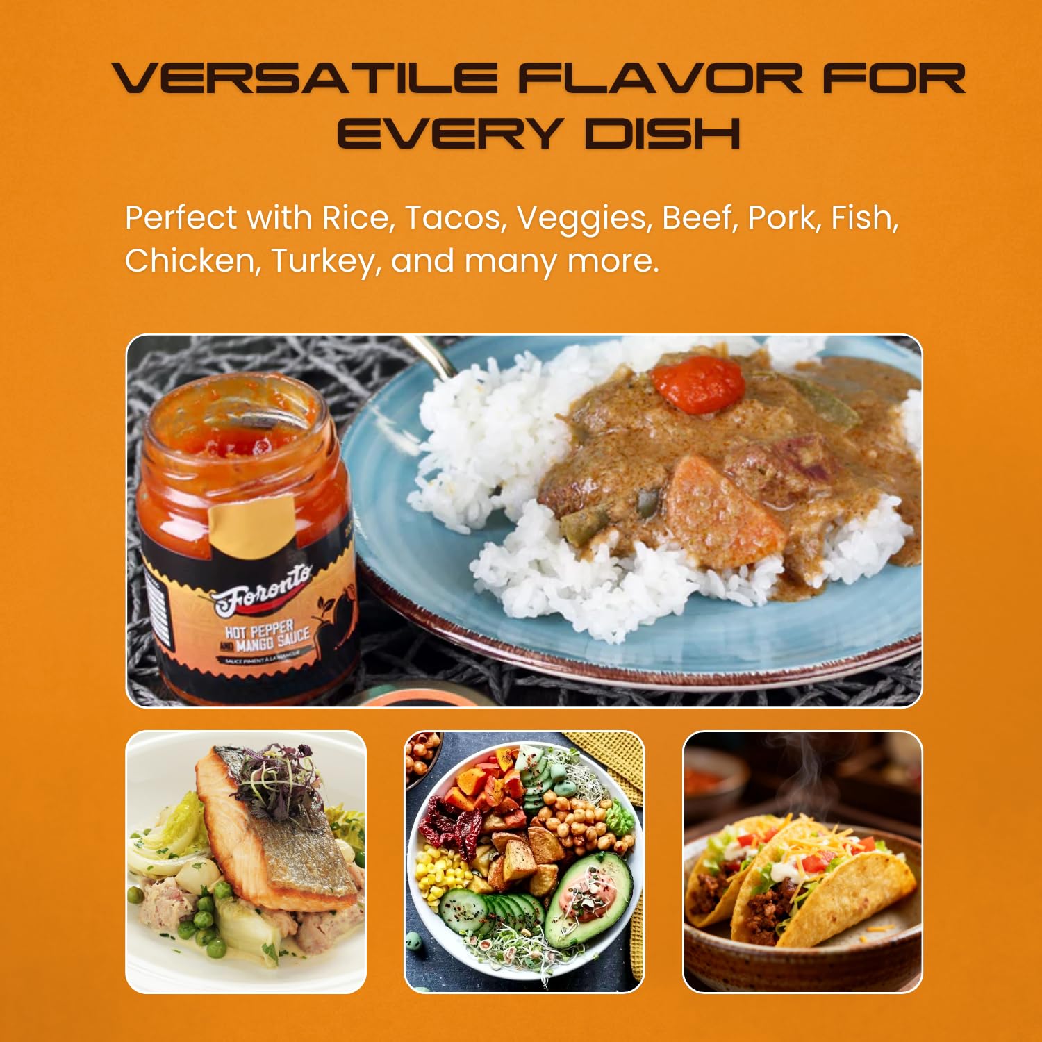 Authentic Taste Africa Pepper Sauces & Purees - Traditional West African Chili Sauce Made with a Variety of Peppers, Ginger & Garlic, Flavor-Packed