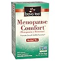 Bravo Tea Menopause Comfort Herbal Tea Caffeine Free, 20 Tea Bags, 6 Count