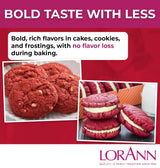LorAnn Oils Red Velvet Bakery Emulsion: True Essence, Ideal for Boosting Fruit Tones in Cakes, Cookies & Desserts, Gluten-Free, Keto-Friendly, Extract