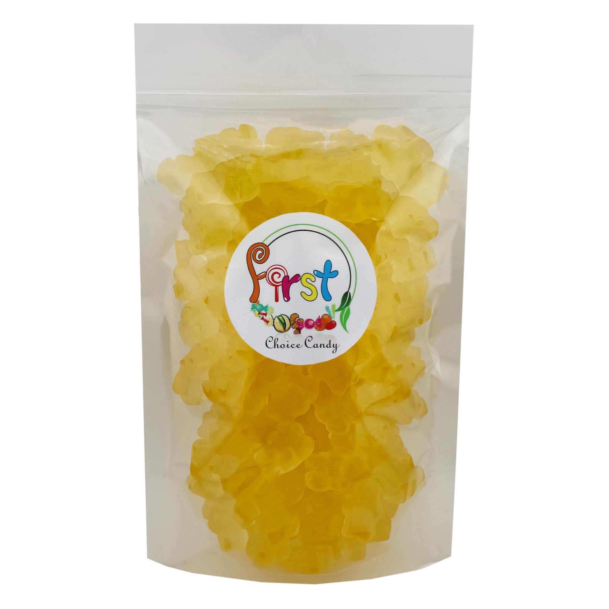 FirstChoiceCandy Gummy Bears (Pineapple, 2 LB)
