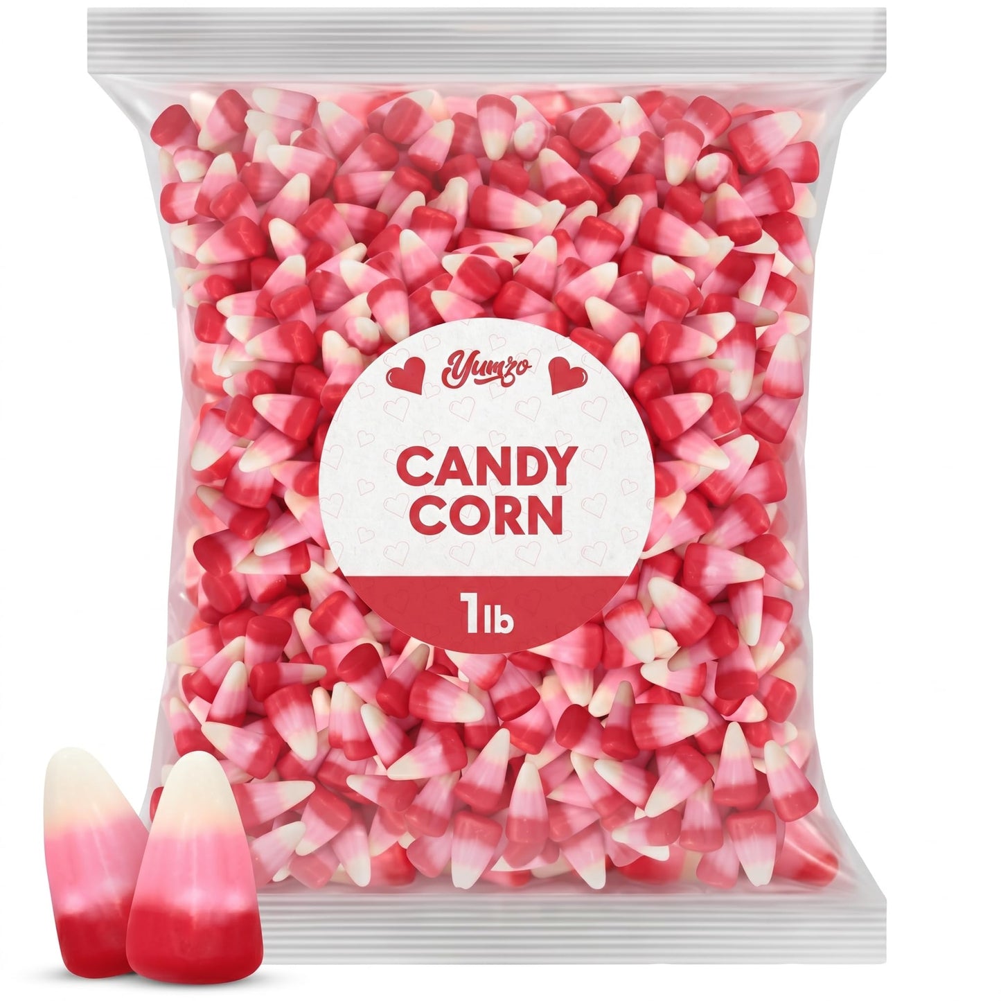 Mother's Day Candy Corn Bulk, 1lbs Pack of Mellowcreme Mother's Day Candy, Ideal White, Red and Pink Candy Corn for Parties, School Events and Treats