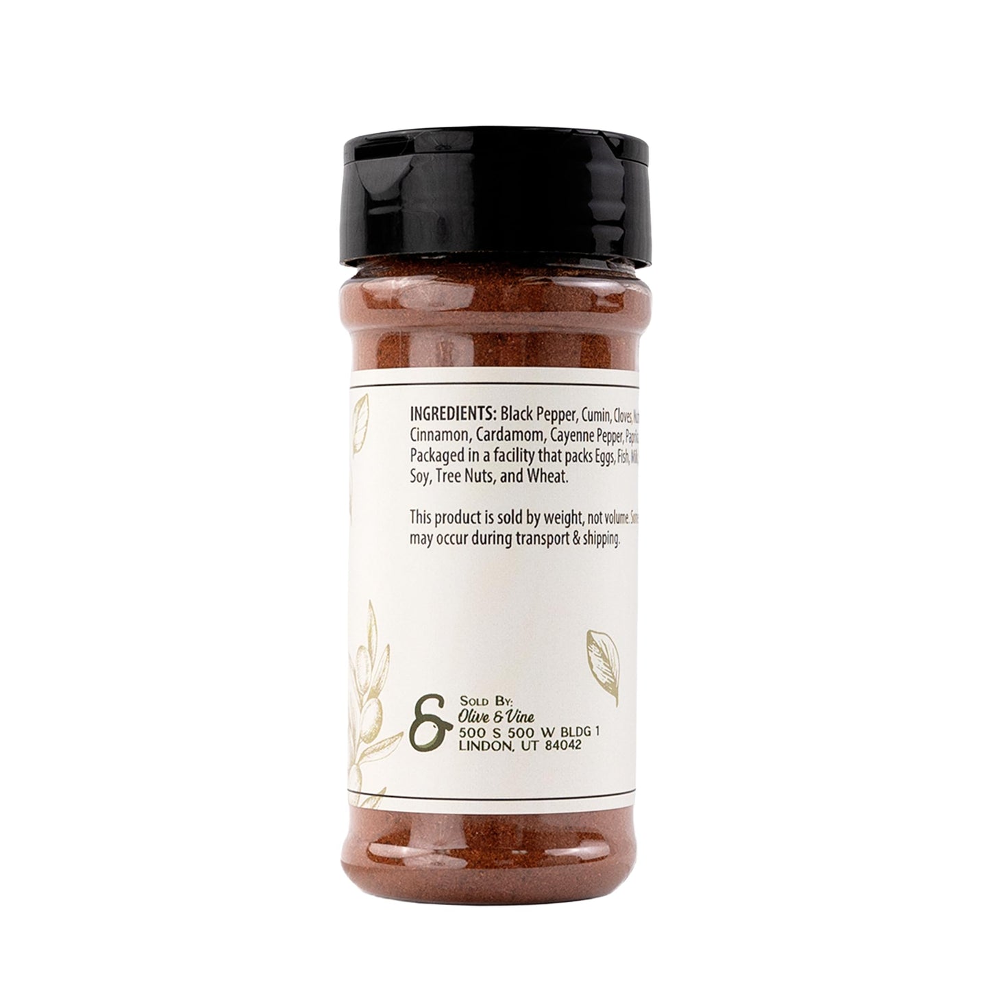 Olive & Vine Baharat Spice, Warm & Aromatic, For Middle Eastern Dishes, Rich Tradition, Authentic Taste, For Global Recipes (4 Ounce)