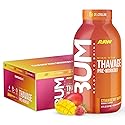 RAW Ready to Drink Pre-Workout Drink - BUM Thavage RTD Preworkout Shakes - Energy Supplement Drinks with Beta Alanine, L-Citrulline & Caffeine - Zero