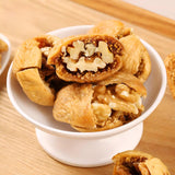 Dried Fig & Walnut Snacks, Whole Fig Stuffed with Whole Walnut, Naturally Air-DriedNo Added Sugar, Large Size (?4.5cm)250g, Suitable for All Ages