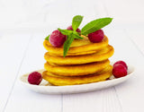 La Finca Pancakes De Maíz, Cornmeal Pancake Mix, 12 Ounce Resealable Pouch