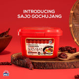 #RT Sajo Halal Hot Pepper Paste (Gochujang) 500g -This red pepper paste is used in almost all Korean recipes like Army Stew, Bibimbap and Tteokbokki