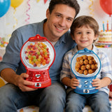 Yedvog Valentine's Candy Card Gift Sets, Candy Machine Valentine Cards, DIY Valentines Day Candy Cards, Valentine Candy Cards with Plastic Dome