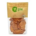 Yupik Organic Sliced Mango, 1 lb (16 oz), Non-GMO, Vegan, Gluten-Free, Kosher, Tropical Dried Fruits, Thin Mango Slices, No Sugar Added