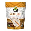 Ecoterra White Rice 16oz - Gluten-Free, Whole Grain - Non-GMO, Vegan - Healthy Side Dish & Perfect for Cooking