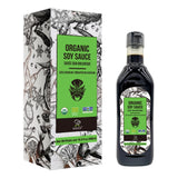 Soeos Soy Sauce Low Sodium, 16.2oz (480ml) 1 Pack, USDA Organic Soy Sauce, Premium Quality Dark Soy Sauce, Pure Ingredients, Marinade for Meat
