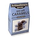 AvenueSweets - Handcrafted Individually Wrapped Soft Caramels - 8 oz Box - Sea Salt