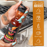 Gocha's Flippant Honey Hot Sauce - 12 fl. oz (354 ml) - All-Natural Spicy Honey with Fiery Heat & Sweetness - Great for Drizzling, Dipping