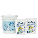 Nellie’s Laundry Bundle - 400 Load Laundry Soda & Two 50 Load Oxygen Brighteners - Powdered Detergent for Long-Lasting Freshness - HE & Standard